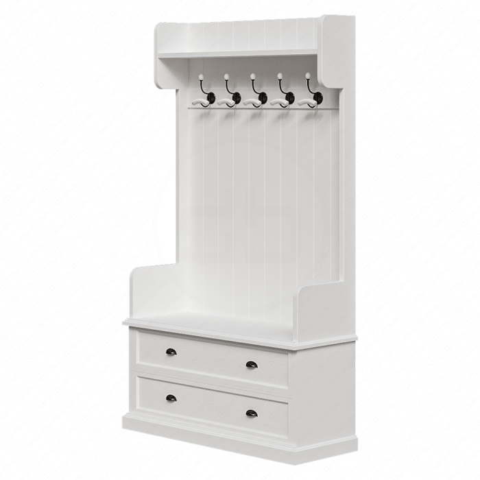 Прихожая с ящиками и крючками Прихожая с ящиками и крючками