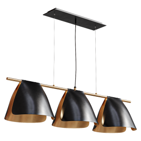 Потолочный светильник Arnau Bent Metal Linear