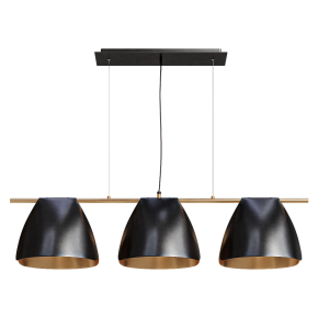 Потолочный светильник Arnau Bent Metal Linear