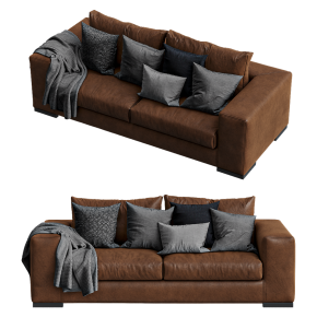 Кожаный диван ESPACE от Ferlea