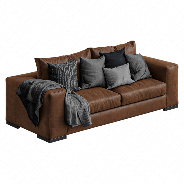 Кожаный диван ESPACE от Ferlea