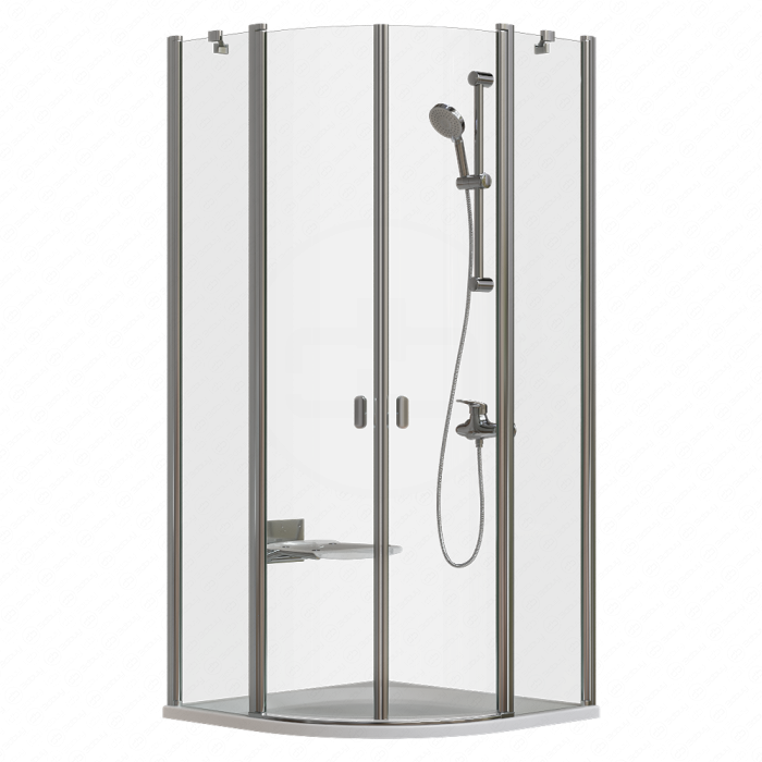 Полукруглая душевая кабина Chrome от Ravak