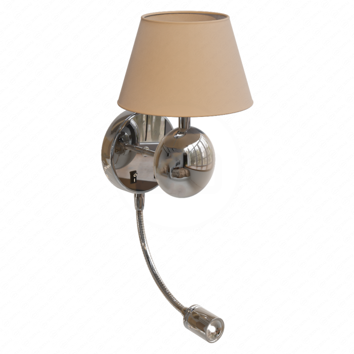 Бра с ажабуром и гибкой лампой от Odeon Light Бра с ажабуром и гибкой лампой от Odeon Light