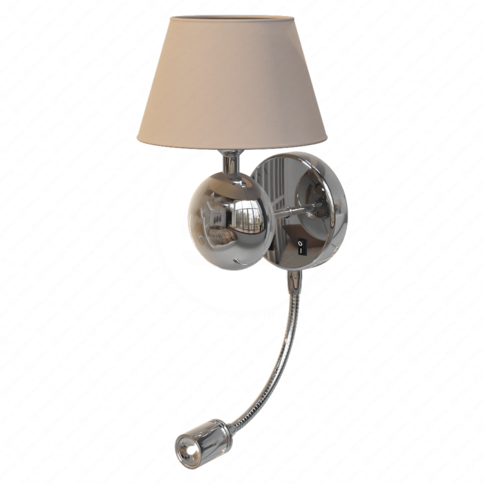 Бра с ажабуром и гибкой лампой от Odeon Light Бра с ажабуром и гибкой лампой от Odeon Light