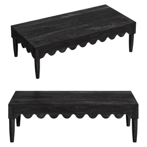 Squiggle coffee table by Christopher Miano