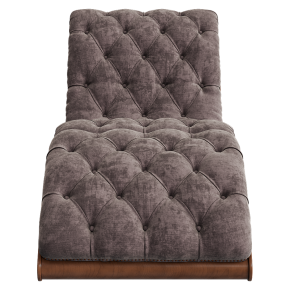 Bellagio armchair by SIGNAL HILLS, brown.