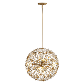 Floral Burst chandelier from West Elm