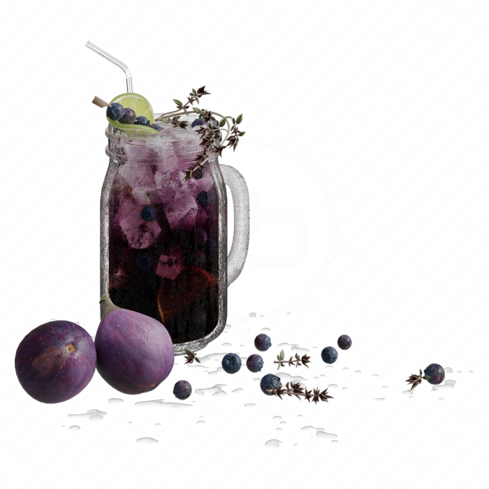 Коктейль из инжира и лайма Коктейль из инжира и лайма