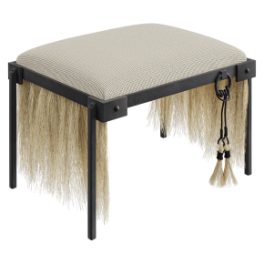 Banquette Horse Hair Bench No. 1 by J. M. Szymanski