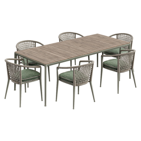 Стол Mirto Outdoor от Bebitalia и стул Erica 19