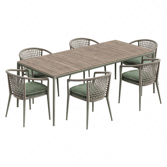 Стол Mirto Outdoor от Bebitalia и стул Erica 19