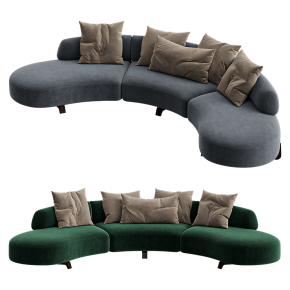 Диван Vao Curved от Paolo Castelli