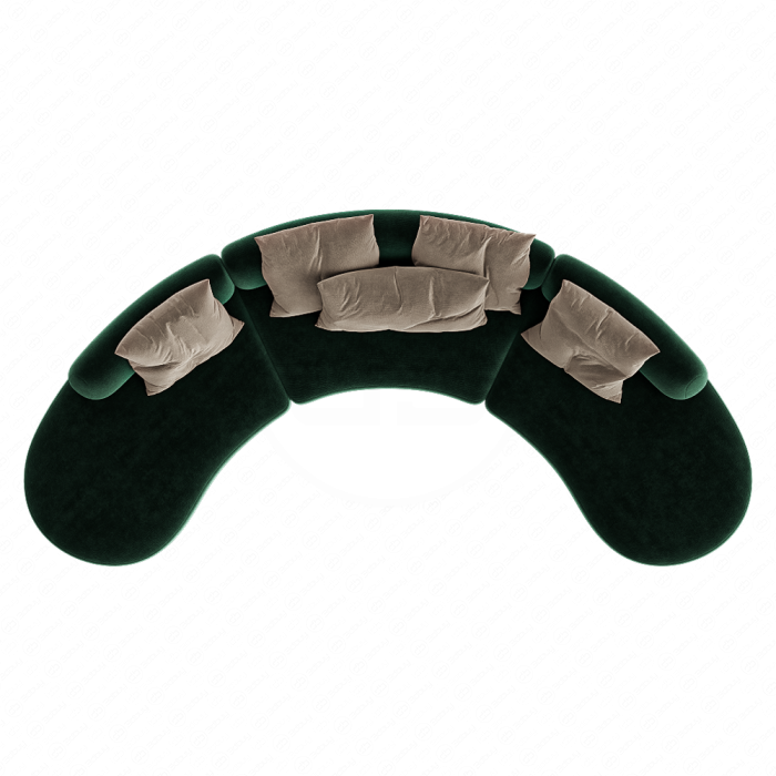 Диван Vao Curved от Paolo Castelli