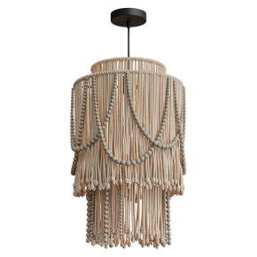Woven Cascade Dream chandelier from EDL.