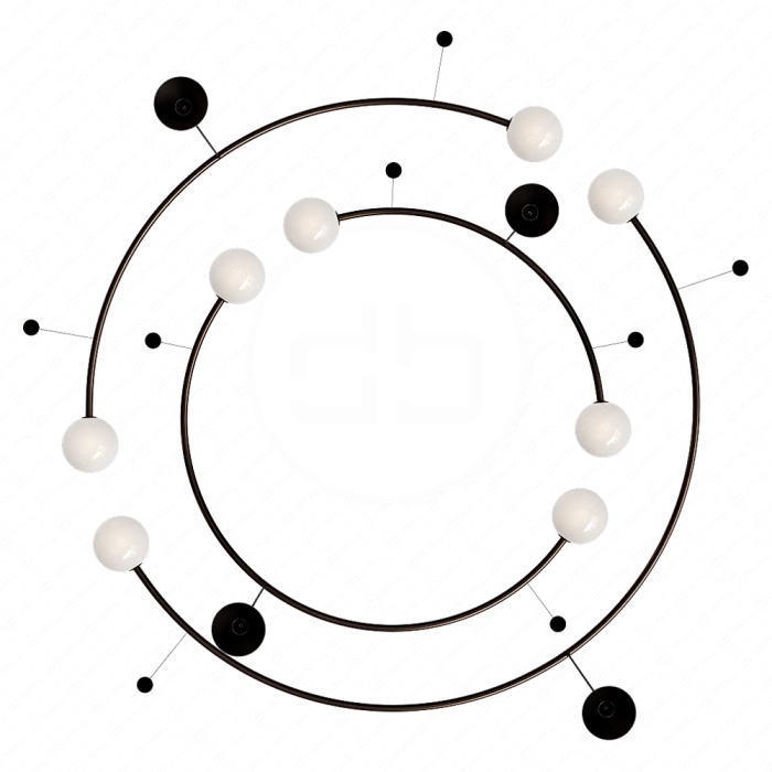 Подвесной светильник Volker Haug Studio ODDMENTS DUAL Подвесной светильник Volker Haug Studio ODDMENTS DUAL
