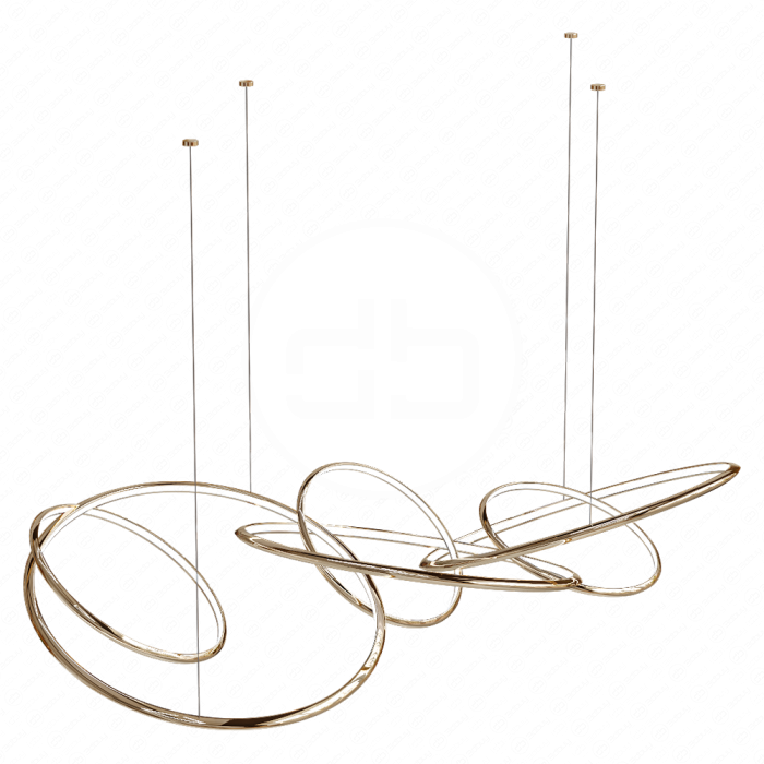 Люстра Decorative Ring Chandelier