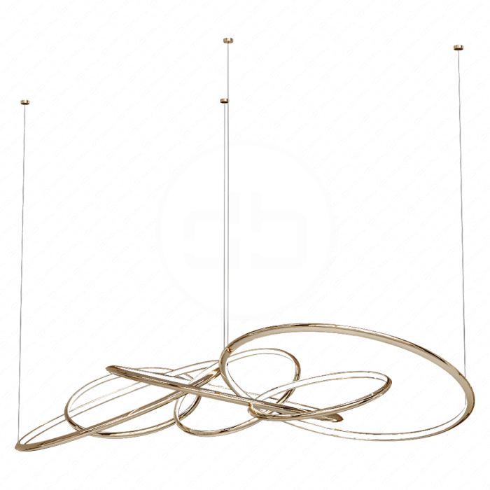 Люстра Decorative Ring Chandelier