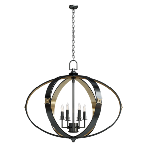 Chandelier Currey and Company Huntsman