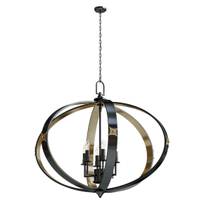 Chandelier Currey and Company Huntsman