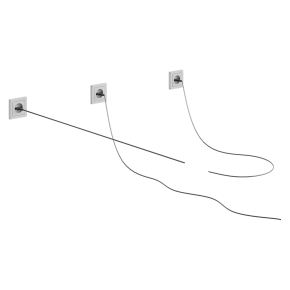 A socket with a wire.