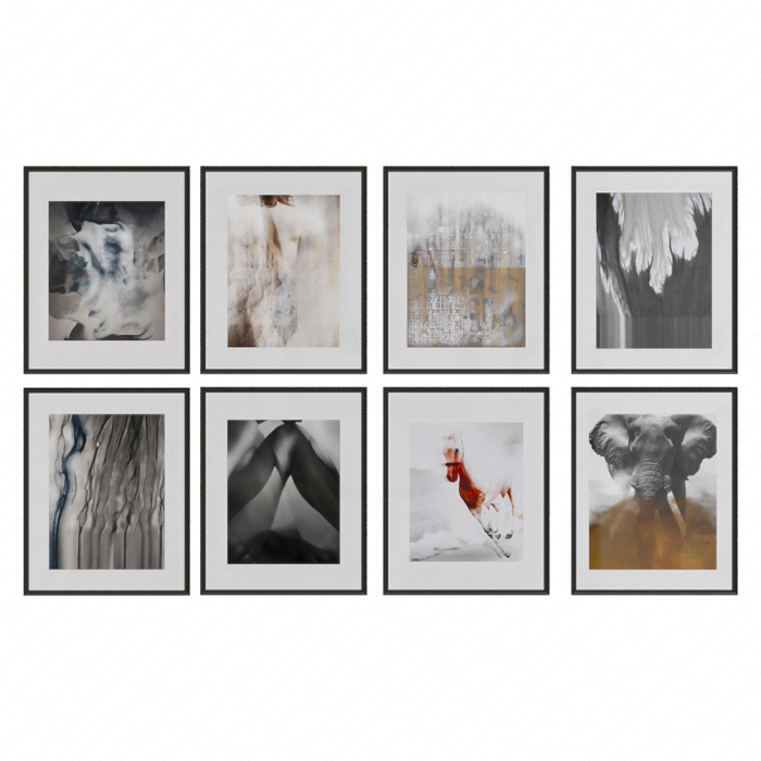 Набор картин с рамками