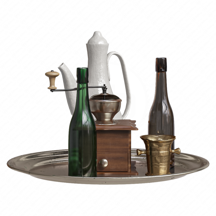 Старинная кофемолка