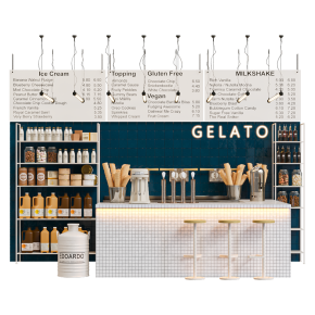 Кафе мороженое GELATO