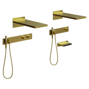 Zodiac shower system by Boheme