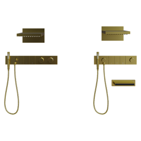 Zodiac shower system by Boheme
