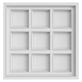 Coffered ceiling with lighting No. 3