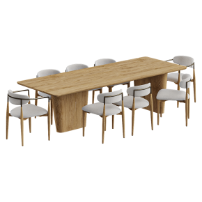 Прямоугольный обеденный стол RH Dalia