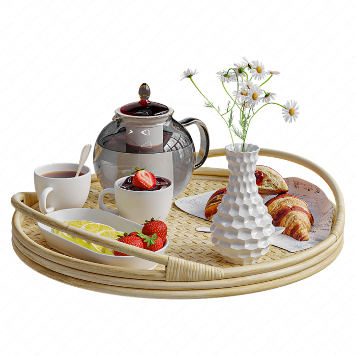 Завтрак на подносе SOMMARDRÖM от IKEA Завтрак на подносе SOMMARDRÖM от IKEA