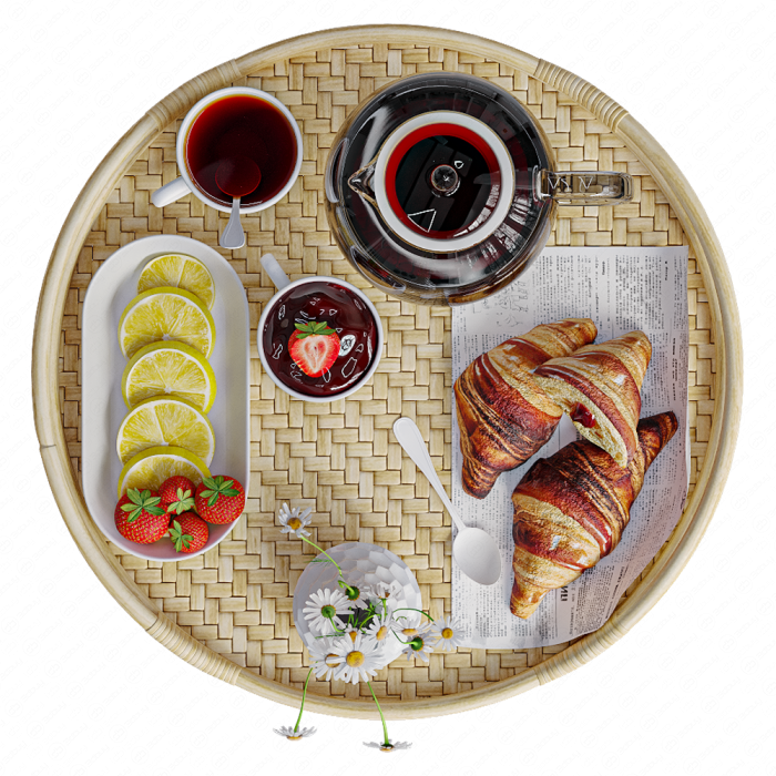 Завтрак на подносе SOMMARDRÖM от IKEA Завтрак на подносе SOMMARDRÖM от IKEA