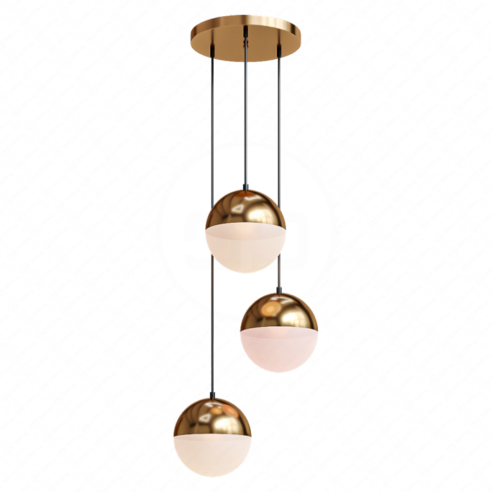Подвесной светильник Half Moon Round Multi Light