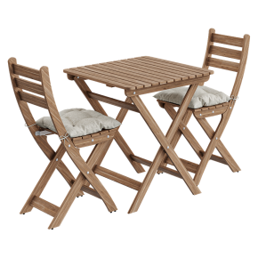 Garden furniture set ASKHOLMEN from IKEA.