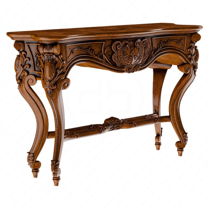 Консольный стол в стиле Louis XV