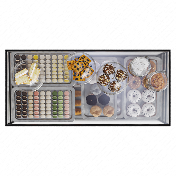 Витрина с кондитерскими изделиями Витрина с кондитерскими изделиями