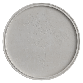 Plaster relief decor No. 1