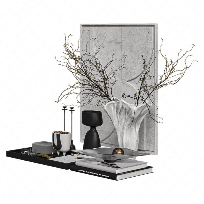 Декоративный набор с вазой от Corner Design