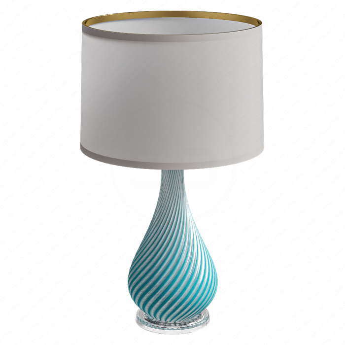 Настольный свет Robins Egg Blue Murano от Seguso
