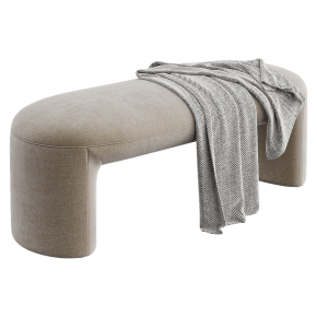 Mira pouf-banquette by Trithouse