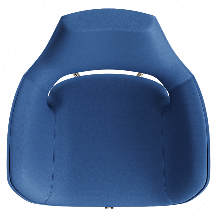 Синий стул Rondo