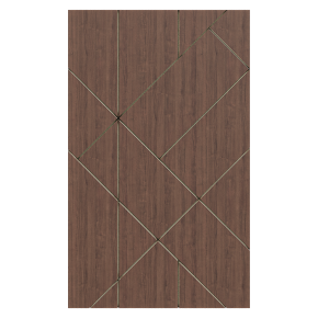 Set of wall panels