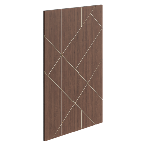 Set of wall panels