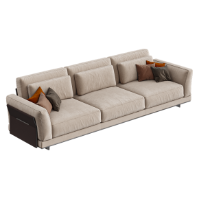 Anthem straight sofa by Visionnaire