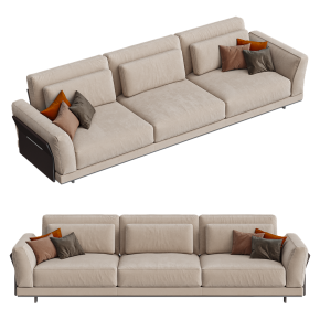 Anthem straight sofa by Visionnaire