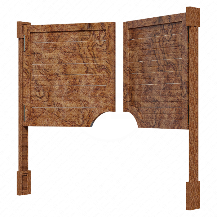 Ковбойские распашные двери в салун Ковбойские распашные двери в салун