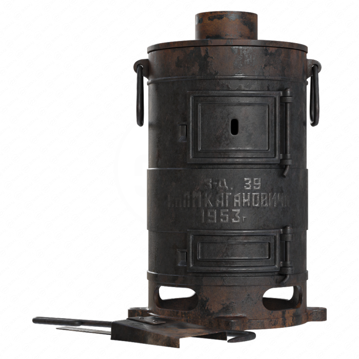 Буржуйка Печь Кагановича Kaganovich Stove