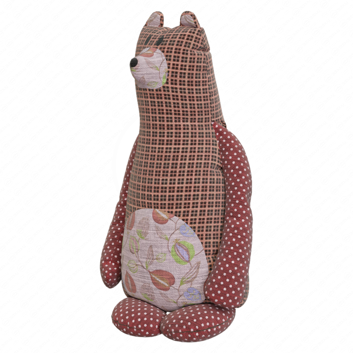 Игрушки мягкие из ткани