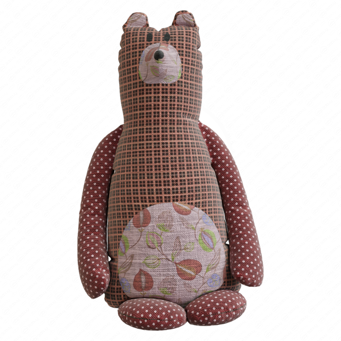 Игрушки мягкие из ткани